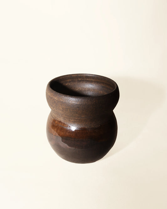 Brown Waves Cup